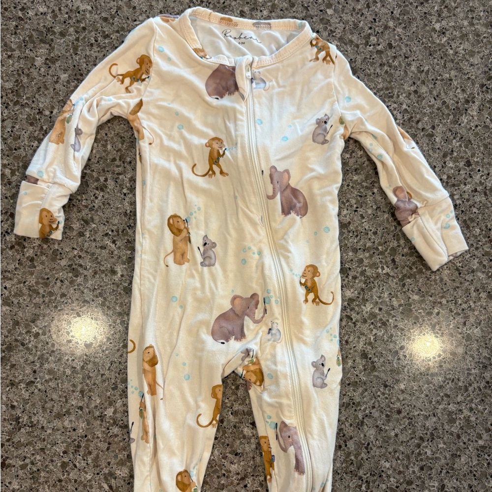 RooBear Bambi footed sleeper